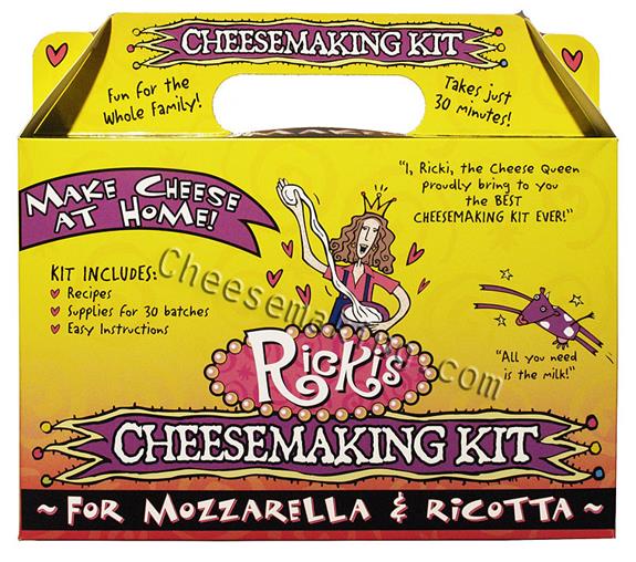 30-Minute Mozzarella & Ricotta Cheese Making Kit - Olive Wood Brewing &  Craft Co